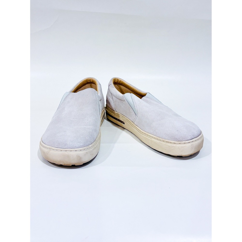 BIRKENSTOCK Oswego beige suede sneakers | Comfort cork casual | Size 37